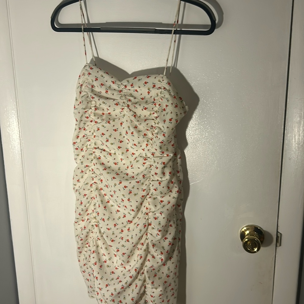 mini floral summer dress